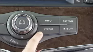 2017 INFINITI QX80 - Control Panel and Touch Screen Overview