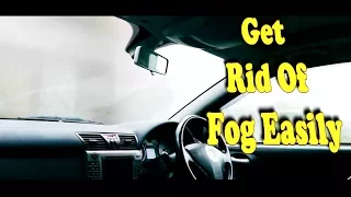 how to get clean windscreen  while driving in rain (Defog window)#Defog #cleanwindscreen #CARDIY