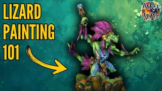 Mastering The Lizard: 3d Miniature Painting Tutorial