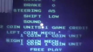 My Atari TX-1 racing arcade game
