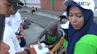 FAJAR TV~Asuransi Jasindo Gelar Mudik Gratis Melalui Pelabuhan Soekarno Hatta