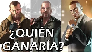 ¡NIKO BELLIC VS JOHNNY KLEBITZ VS LUIS LÓPEZ! ¿QUIÉN GANARÍA? | Versus