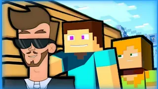 Alex And Steve Life Minecraft Animation - Coffin Dance Song (Ozyrys Remix) 💥SEASON 6💥