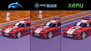 Auto Modellista | Dolphin vs PCSX2 vs Xemu Comparison | Gamecube / PS2 / Xbox