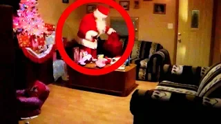 10 Santa Sightings Caught On Camera IN REAL LIFE!