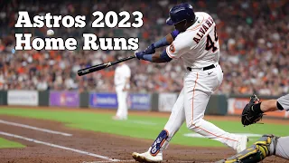 Every Astros 2023 Season Home Run Including Postseason (242)