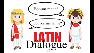 Easy Latin Dialogue #2 | Easy Latin Lessons for Beginners | Latin 101