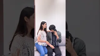 What do you think happened next ? #couple #couplegoals #youtubeshorts #poojakaranbafna #viral #funny