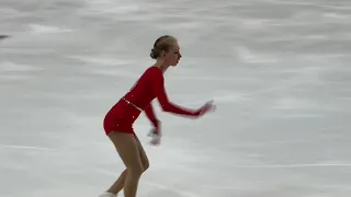 Ladies’s Warm Up, Group 2 - 2019 Skate America, Ladies’ Short Program