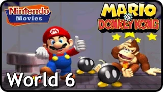 Mario vs. Donkey Kong - World 6 Twilight City - 100% Walkthrough