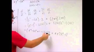 Calculus 3: Multivariable Chain Rule