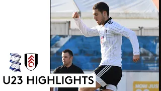 Birmingham U23 1-3 Fulham U23 | PL2 Highlights | Young Whites Keep Up Solid Form!