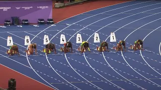 100m Women FINAL Commonwealth Games Birmingham 2022 FEATURING Elaine Thompson-Herah