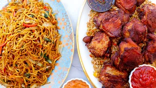 Chinese Fried Chicken, Chow Mein & Fried Rice