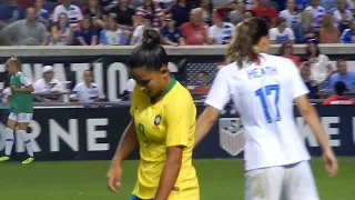 USWNT Game Footage vs. Brazil