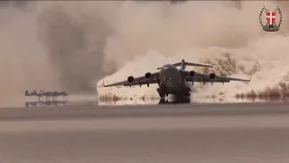 UNBELIEVABLE C 17A Globemaster III USA Takeoff And Landing