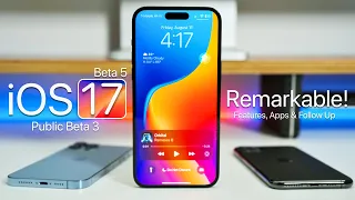 iOS 17 Public Beta 3 - Remarkable! - Features, Battery and Follow Up Review