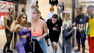 Best pranks collection 🤣 How would you react to such pranks and memes in public 😎 Part-2