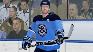 NHL 09 Rhl2015 mod KHL season 2017/2018 Rīgas Dinamo vs Novosibirskas Sibir(viesos)