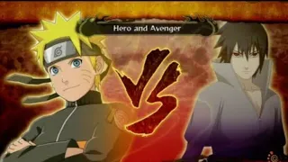 Naruto Ultimate Ninja Storm 3 Naruto vs Sasuke S-rank Legend and hero