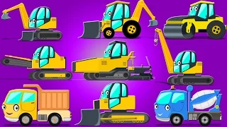 Construction Vehicles | Learn Heavy Vehicles | Educational Video for Kids & Toddlers