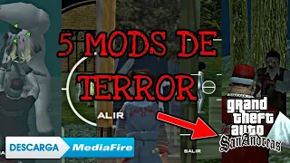 Top 5 MODS de TERROR para GTA san Andreas Android (Especial Halloween 🎃)