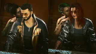 Cyberpunk 2077 New Romance Mirror Interactions (Patch 2.1)