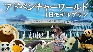 [Japan Travel Vlog] A theme park where you can see rare and cute pandas