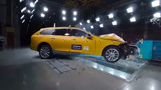 Volvo V90 Crash Test - Frontal & Side Collision