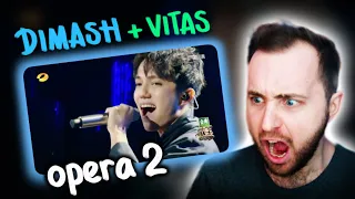 Dimash Kudaibergenov - Opera 2, Vitas (2020 new version) // реакция [eng.sub]