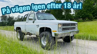 Cheva Pickup räddad efter ha stått sen 2006