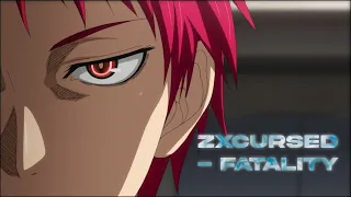 zxcursed - fatality | AMV/EDIT 4K