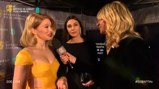 Léa Seydoux and Monica Bellucci stay tight-lipped about the new Bond movie