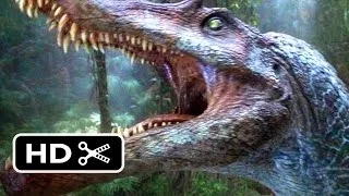 Jurassic Park 3 (3/10) Movie CLIP - Spinosaurus vs. T-Rex (2001) HD