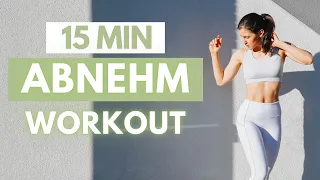 15 MIN ABNEHM Workout für Zuhause | Wohnzimmer Ganzkörper Workout | Tina Halder