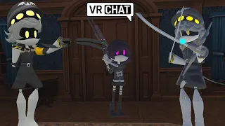 Murder Drones - TWO Ns AND AN UZI?! (VR Chat)