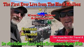 ML#2 Area 51 Live | The Black Mailbox Contents Revealed Live | The Extraterrestrial Highway