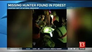 Missing hunter found