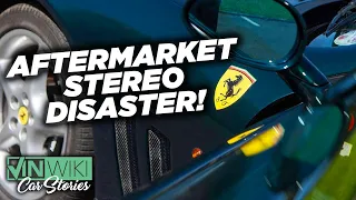 Here's why you don't put an aftermarket stereo in a Ferrari