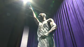 Kobe Bryant honoured with a statue outside of Crypto.com Arena