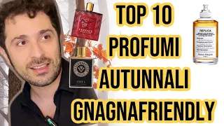 🍂🍁Top 10 PROFUMI AUTUNNO 2023 ad alta Gnagnabilita