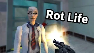 I downloaded a mod for Half-Life - Rot Life