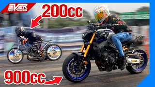 Big 🆚 Small engine 🔥 New MT-09 🆚 Yamaha RX King 🆚 CB1000R 🆚 Ducati Monster 🆚 KTM 🔥 Track Times 2023