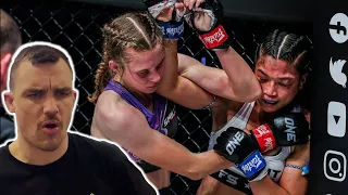 Smilla Sundell vs Jackie Buntan One Championship 156 Full Fight Reaction