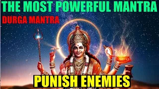 🔥 Poweful Durga Mantra to Punish Enemies 🔥 MANTRA108 Official