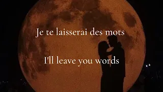 Patrick Watson - Je te laisserai des mots (lyrics with english translation)