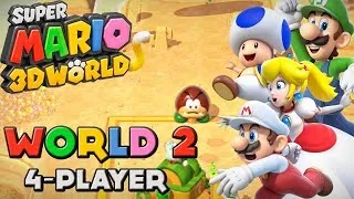 Super Mario 3D World - World 2 (4-Player)