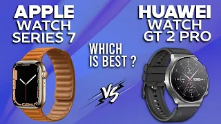 Apple Watch Series 7 vs Huawei Watch GT 2 Pro