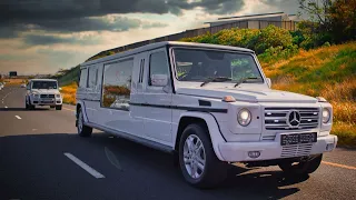 Umhlanga Funerals - World's first Mercedes Benz G-Wagon Hearse Premiere