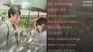 10CM -  try not to cry                    1시간     사랑한다고 말해줘 OST Part 3